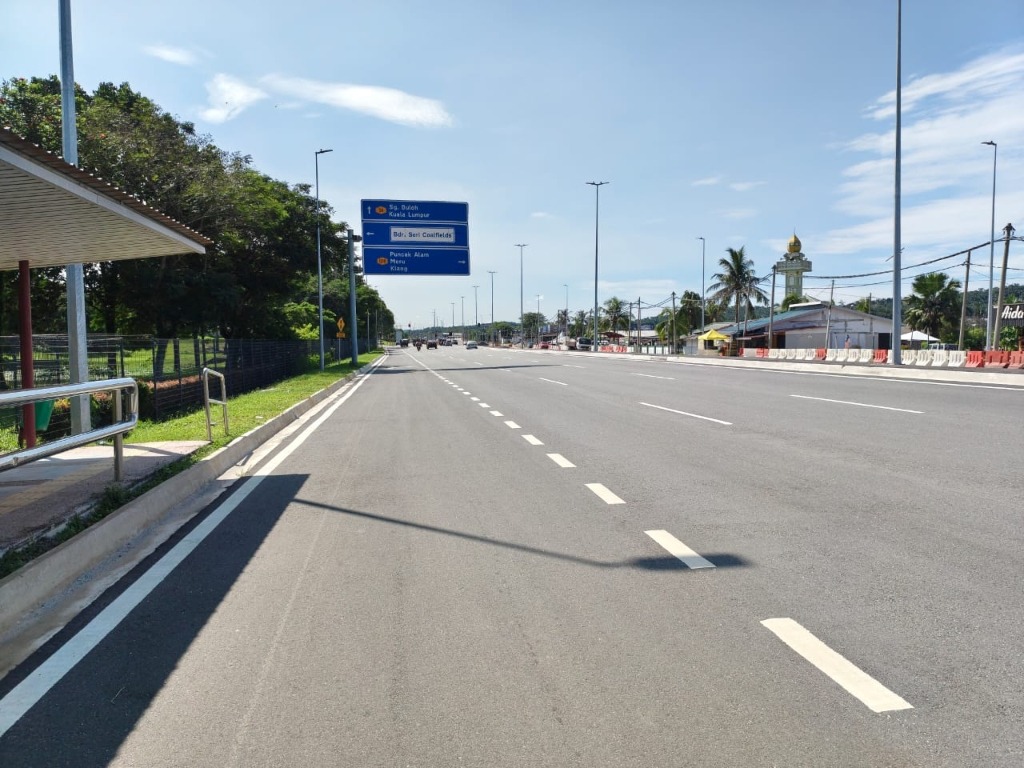 Bandar Seri Coalfield FT 54 Road Widening